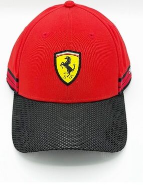 Scuderia Ferrari Red and Black visor